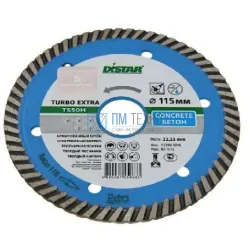 Диск отрезной алмазный Для сухой резки 1A1R 115х2,2х8х22,23  Turbo 
Extra с непрерыв.реж.кромкой
