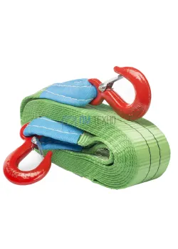 Буксир текстильный ленточный 8,0 т 5,0 м (крюк-крюк)