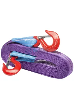 Буксир текстильный ленточный 5,0 т 5,0 м (крюк-крюк)