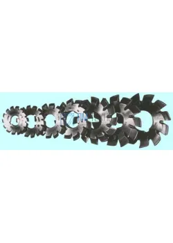 Фреза m 3,5 №4 80х27х12,0 Р12 20 град ,Z=12