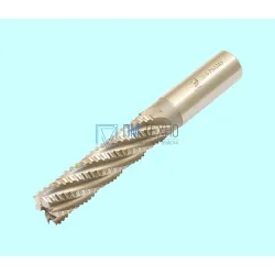 Фреза Концевая d28,0х 90х166 ц/х Р6АМ5 Z=6 обдирочная со стружколомом 