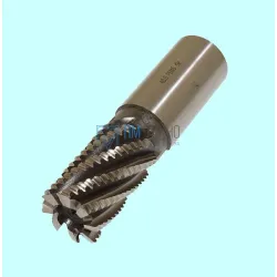 Фреза Концевая d40,0х 63х155 ц/х Р6АМ5  Z=8 обдирочная со стружколомом 