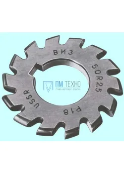 Фреза Выпуклая  80х10х27 R5,0 Р18 Z=10