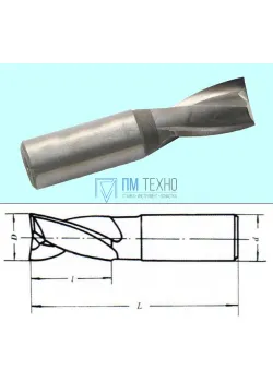 Фреза Шпоночная d12,0х16х73 ц/х Р6М5 (2234-0367)