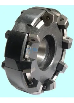 Фреза Торцевая насадная 160х50 с мех. крепл. 5-гранных пластин (PNUM-110408 dвн=6мм) Т15К6, Z= 8