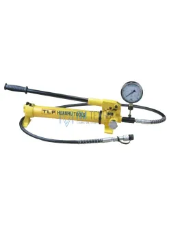 Насос ручной гидравлический объем 700мл с манометром (HHB-700B) 