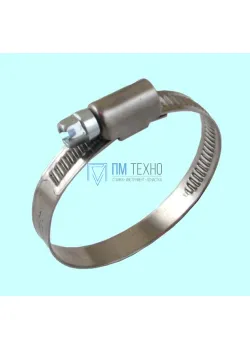 Хомут червячный CNIC  40-60/12мм W5 нержавеющая сталь DIN 3017 (01E124060)