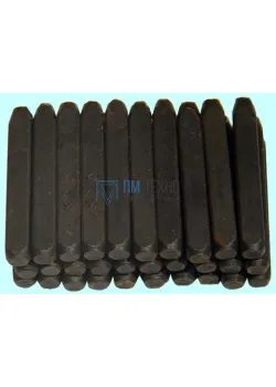 Клейма Буквенные № 8 твердосплавные 