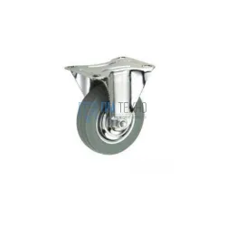 Колесо неповоротное серая резина FC 85 f 250 
мм