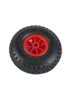 Колесо пневматическое резиновое 260 мм PR1805-2 (красное)