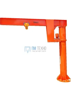 Кран консольный TOR JIB 2000 кг 3х3 м поворотный 360° с электроприводом