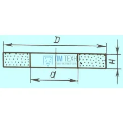 Круг ПП 200х 20х32 64С 40 М  (GC F46 J) (ВАЗ)