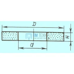 Круг ПП 300х 40х127 25А 25 СТ2  (WA F60 P) (Луга)