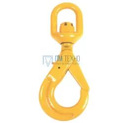 Крюк самозакрывающийся с вертлюгом TOR 12,5т (S)