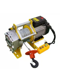 Лебедка TOR CD-300/600-A (KCD-300/600 kg, 220В) с канатом 
100 м 24 м/мин (алюминиевый корпус)