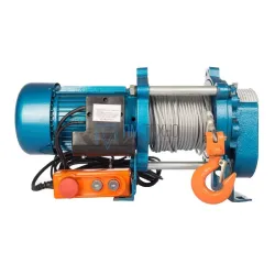 Лебедка TOR CD-750-A (KCD-EC-750 kg, 380В) с канатом 100 
м (алюминиевый корпус)