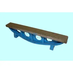 Линейка Поверочная тип ШМ-2000х80мм кл.точн.1 с широкой рабочей пов-стью (мостик) чугунная шаброванная 