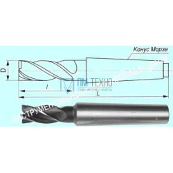 Фреза Концевая d50,0х150х275 к/х Р6АМ5 Z=6 КМ4