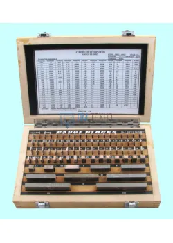 Наборы концевых мер длины № 1, кл.точн.2 (83 меры от 0,5 до 100мм) 