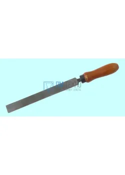 Напильник Плоский 200мм №2 сталь У13А (тупоносый) ГОСТ1465-80 с дер. ручкой, коррозия