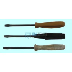 Отвертка Шлицевая 200 х 1,0 х 6мм оксид.