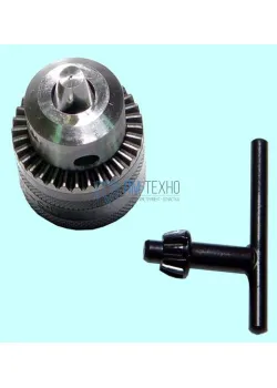 Патрон сверлильный Резьбовой с ключом ПСР- 6 (0,6-6,0мм, 3/8