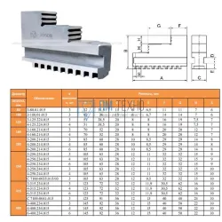 Кулачки обратные  d125   3-125.224.015 (Гродно)