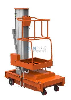 Подъемник мачтовый телескопический 125 
кг 8 м TOR GTWY8-100 AC 220V 1-мачтовый (от сети) (G)