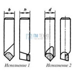 Резец Расточной державочный 14х14х 65 тв.сплав тип 3, исп. 1, левый