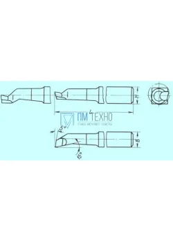 Резец Расточной 25х16х140 Т5К10 для глухих отверстий