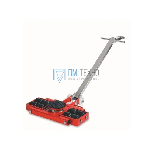 Роликовая платформа поворотная TOR X8 г/п 8 т (с ручкой) (T)