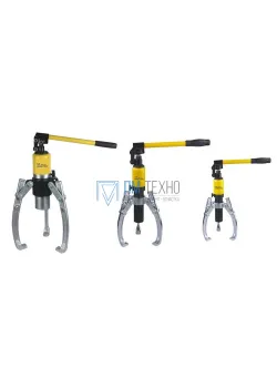 Съемник Ручной гидравлический автон. 3-х захватный 500мм 50т разборный (HHL-50) 