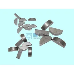 Шпонка сегментная  1,5х 2,6х 7мм нормальная форма, ГОСТ 24071-97