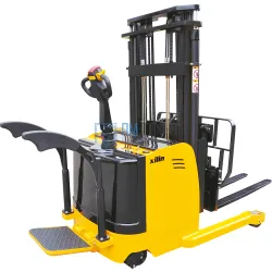 Штабелер самоходный 2,0 т 5,0 м XILIN CQDH20A-II с раздвижными вилами и противовесом (с платформой)