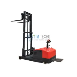 Штабелер самоходный 1,5 т 3,5 м TOR CDD-RMR с раздвижными вилами и противовесом (с платформой)