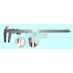 Штангенциркуль 0 - 300 ШЦТ-I (0,05) с твердосплавными губками, с глубиномером