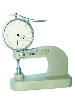 Толщиномер индикаторный настольный ТН  10-60 (0-10мм) цена дел.0,01мм (Свидетельство о поверке от 25.08.2023)