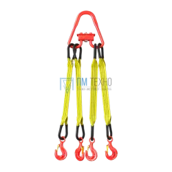 Строп текстильный TOR 4СТ 6,3 т 16,0 м 90 мм