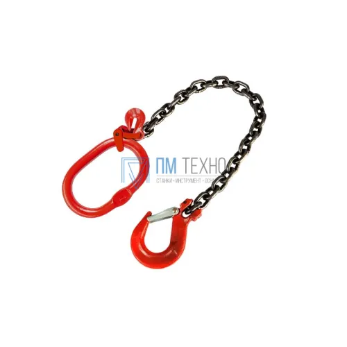 Строп цепной TOR 1СЦ г/п 1,12 т 9,0 м с укорачивающими 
крюками