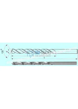 Сверло d  7,4  ц/х Р6М5К5 с вышлифованным профилем А1