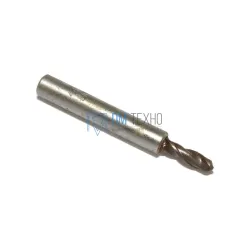 Сверло d  3,5х12х52 ц/х ВК8 цельное стальной  ут. хв. dхв. 6,0 ГОСТ17273