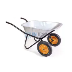 Тачка строительная 110 л 200 кг TOR Profi-2 (без колес)
