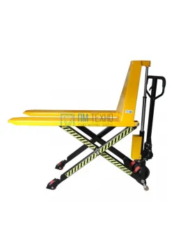 Тележка гидравлическая 1500 кг 1150 мм TOR HLT1500 с ножничным подъемом (полиуретановые колеса)