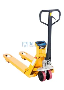 Тележка гидравлическая 3000 кг 1150 мм TOR WH-30ES с весами (полиуретановые колеса)