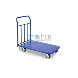 Тележка платформенная ТП 100 (500х800) (колеса 
d160, резина)