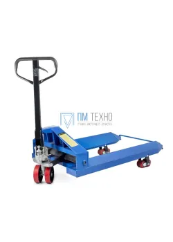 Тележка гидравлическая 1000 кг 1150 мм XILIN BFJ для рулонов (полиуретановые колеса)