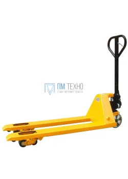 Тележка гидравлическая 1500 кг 1150 мм XILIN BFWL низкопрофильная (полиуретановые колеса)