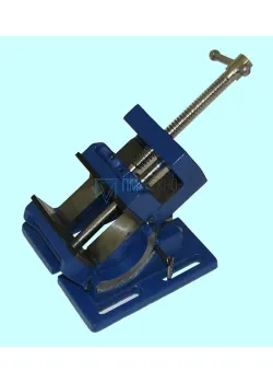 Тиски Станочные синусные 106мм неповоротные для сверлильных станков ход 80мм (QК4D) 
