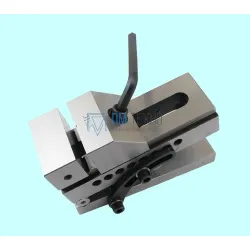 Тиски Станочные синусные 125мм прецизионные сталь. неповоротные быстрозажимные, // и перпенд. 0,005/100 HRС 58-62 