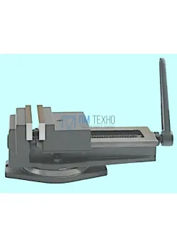 Тиски Станочные 320мм чугунные поворотные с открытым винтом, ход 320мм Q13 (QВ)320 